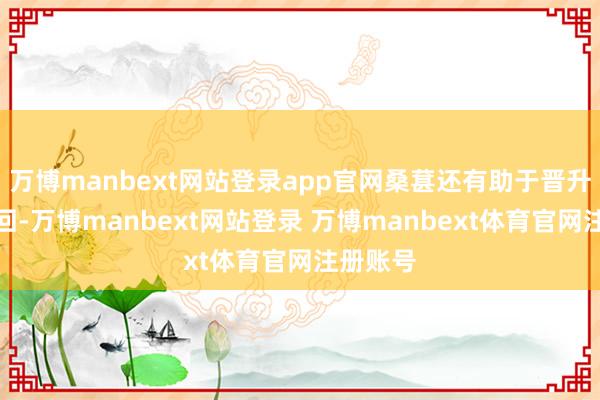 万博manbext网站登录app官网桑葚还有助于晋升血液轮回-万博manbext网站登录 万博manbext体育官网注册账号