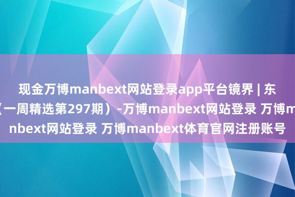 现金万博manbext网站登录app平台镜界 | 东谈主间忽晚，江山已秋（一周精选第297期）-万博manbext网站登录 万博manbext体育官网注册账号
